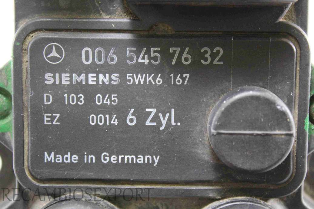 Modulo de control de encendido Mercedes W201 W124 0065457632 006 545 76 32 Siemens 5WK6167 - foto 2