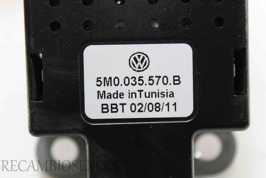 Amplificador de antena VW Golf 5M0035570B 5M0.035.570.B - foto 2