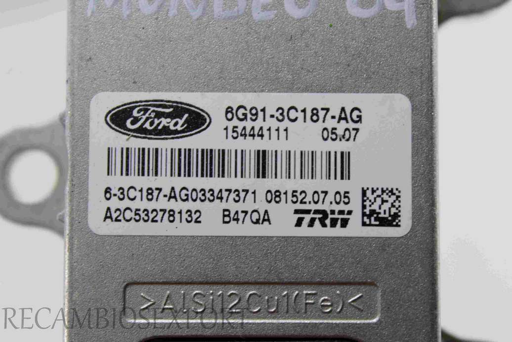 Sensor de accelerador Ford Mondeo 6G913C187AG 6G91-3C187-AG 63C187AG 6-3C187-AG A2C53278132 - foto 2