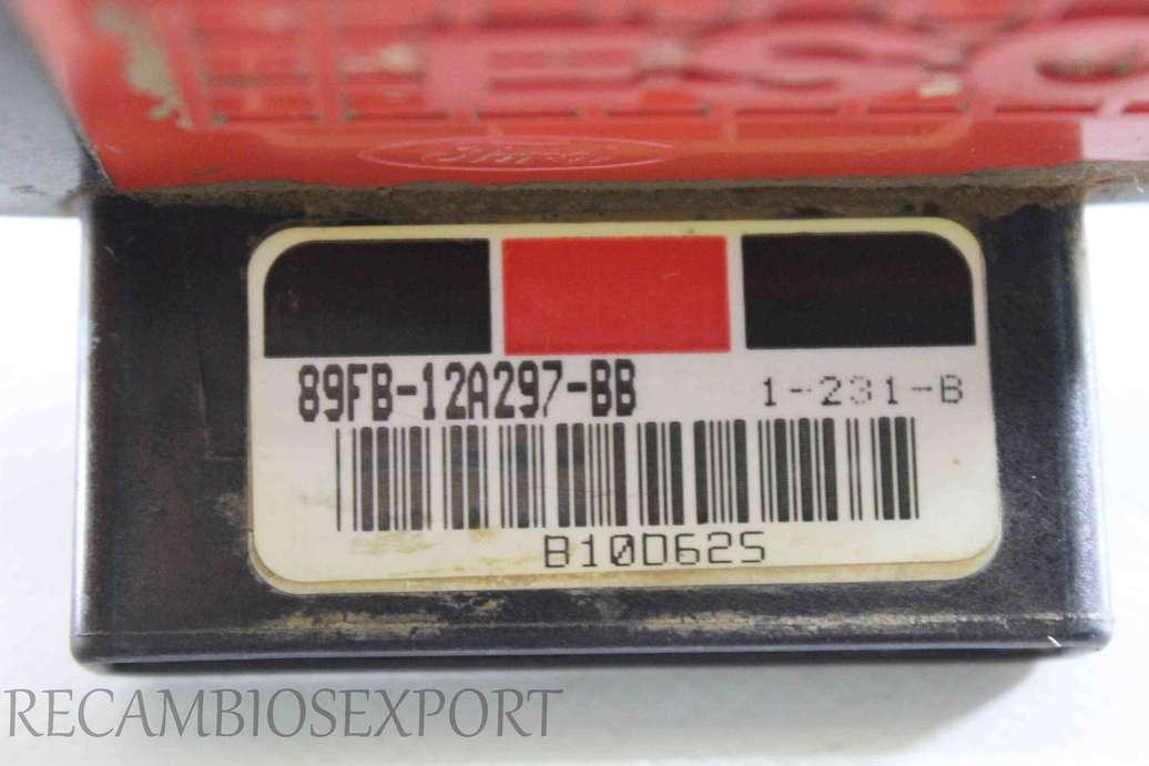 Centralita de control de encendido Ford Fiesta 89FB12A297BB 89FB-12A297-BB - foto 2