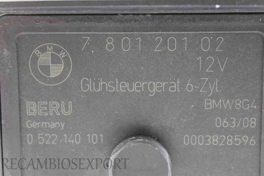 Relé de bujías BMW E61 E60 - foto 2