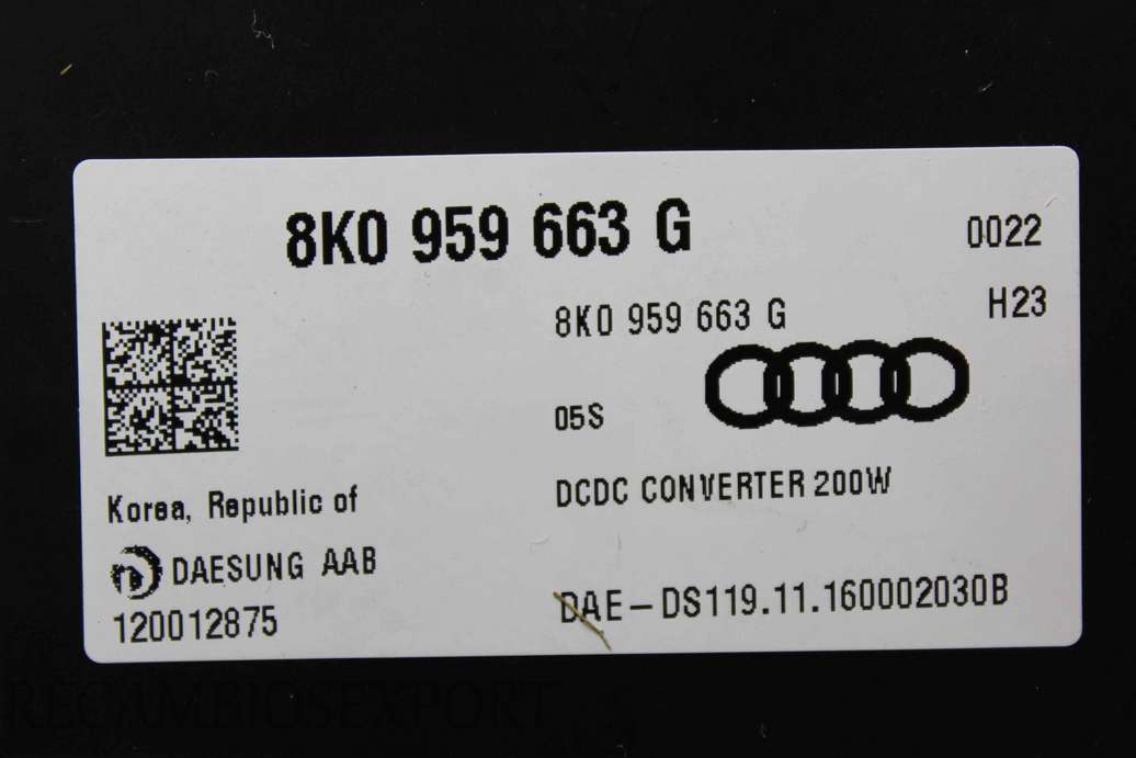 Modulo Audi A1 A3 A4 A5 A6 A7 8K0959663G 8K0 959 663 G - foto 2
