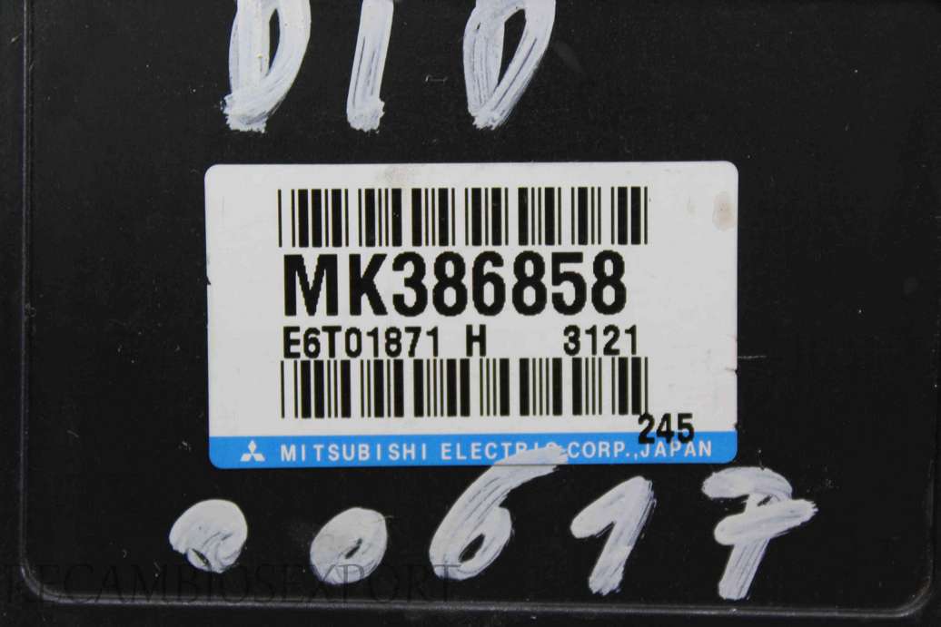Centralita del motor Mitsubishi Pajero MK386858 E6T01871H E6T01871 H - foto 2