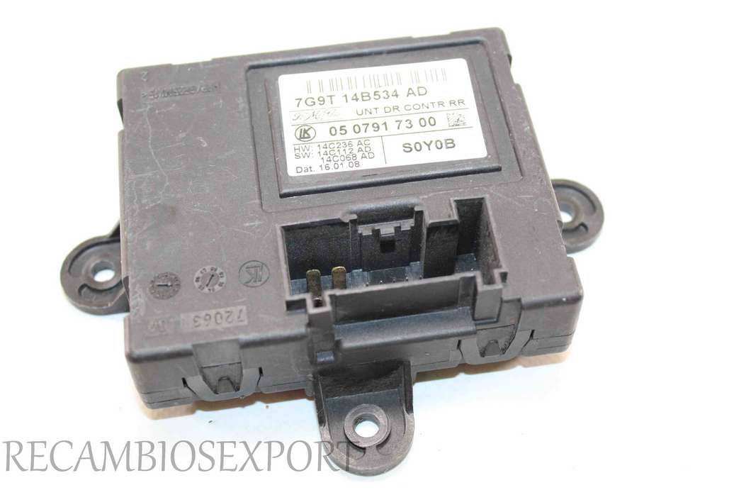 Módulo control de la puerta Ford Mondeo Galaxy 7G9T14B534AD 7G9T 14B534 AD LK 0507917300 05 0791 73 00 - foto 1