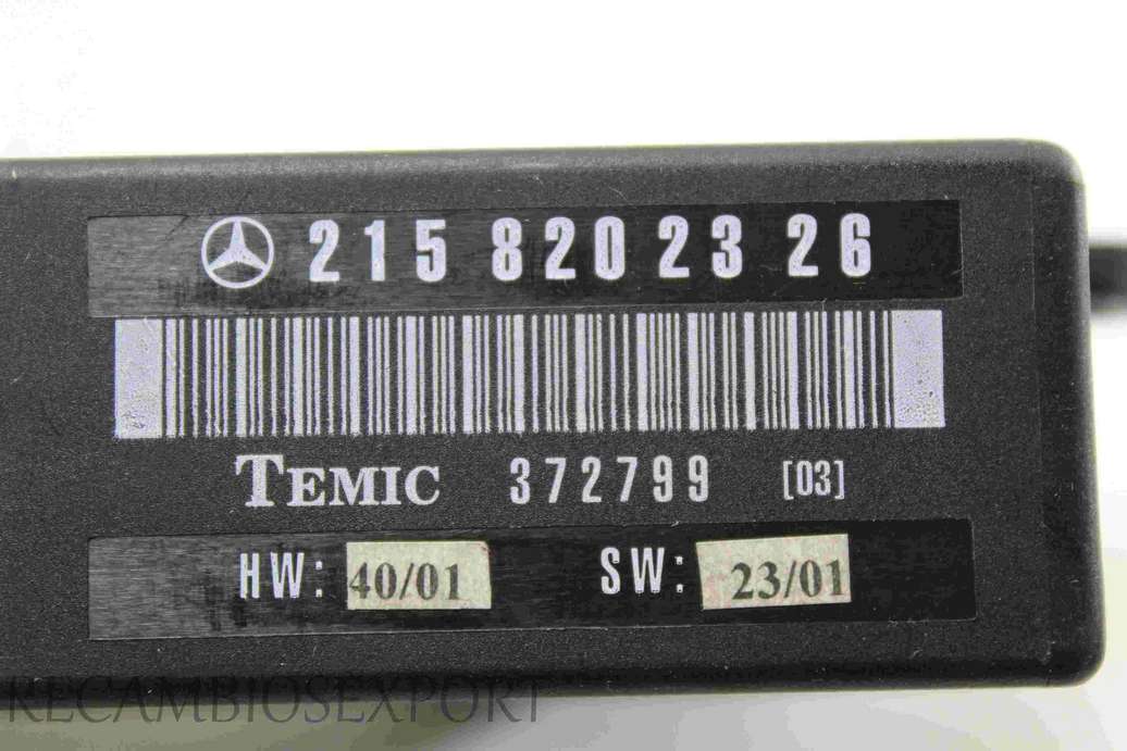 Centralita de elevalunas Mercedes W215 W220 2158202326 215 820 23 26 Temic 372799 - foto 2