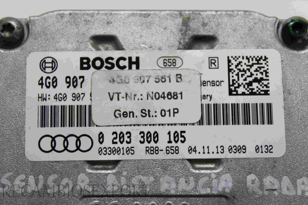 Sensor de distancia de radar Audi A6 A7 4G0907561B 4G0 907 561 B Bosch 0203300105 0 203 300 105 202YK08560751 - foto 2