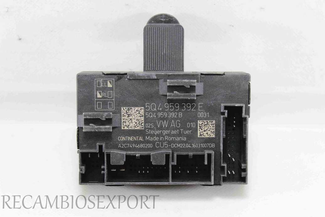 Centralita confort Seat Leon Scoda Octavia 5Q4959392E 5Q4 959 392 E 5Q4959392B 5Q4 959 392 B - foto 1