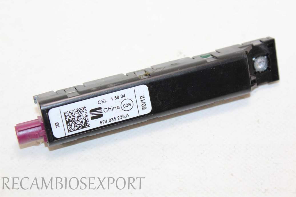 Amplificador de antena Seat Leon 5F4035225A 5F4.035.225.A - foto 1