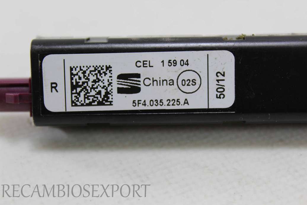 Amplificador de antena Seat Leon 5F4035225A 5F4.035.225.A - foto 2