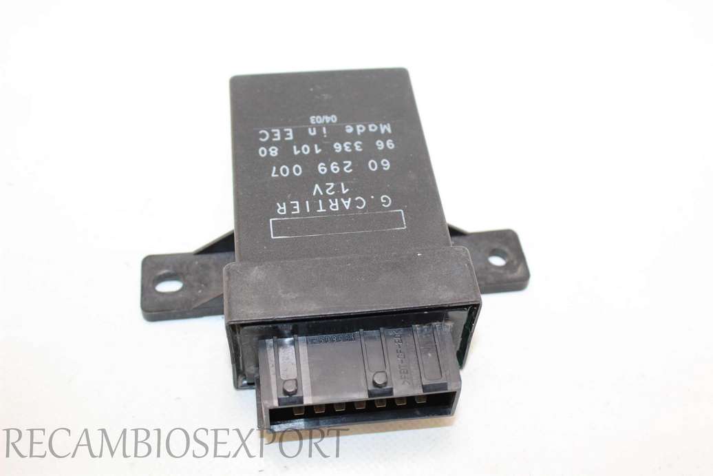 Relé del ventiladores Peugeot Citroen G. Cartier 9633610180 96 336 101 80 60299007 60 299 007 - foto 1