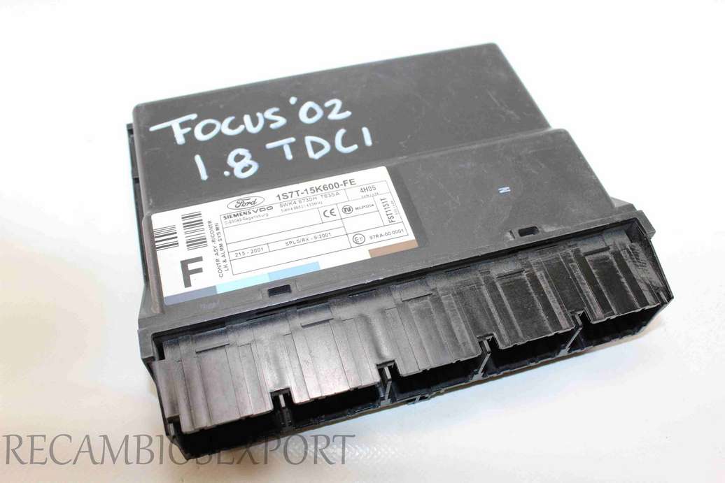 Centralita confort Ford Focus 1S7T15K600FE 1S7T-15K600-FE Siemens 5WK48730H 5WK4 8730H 5WK48862 5WK4 8862 - foto 1