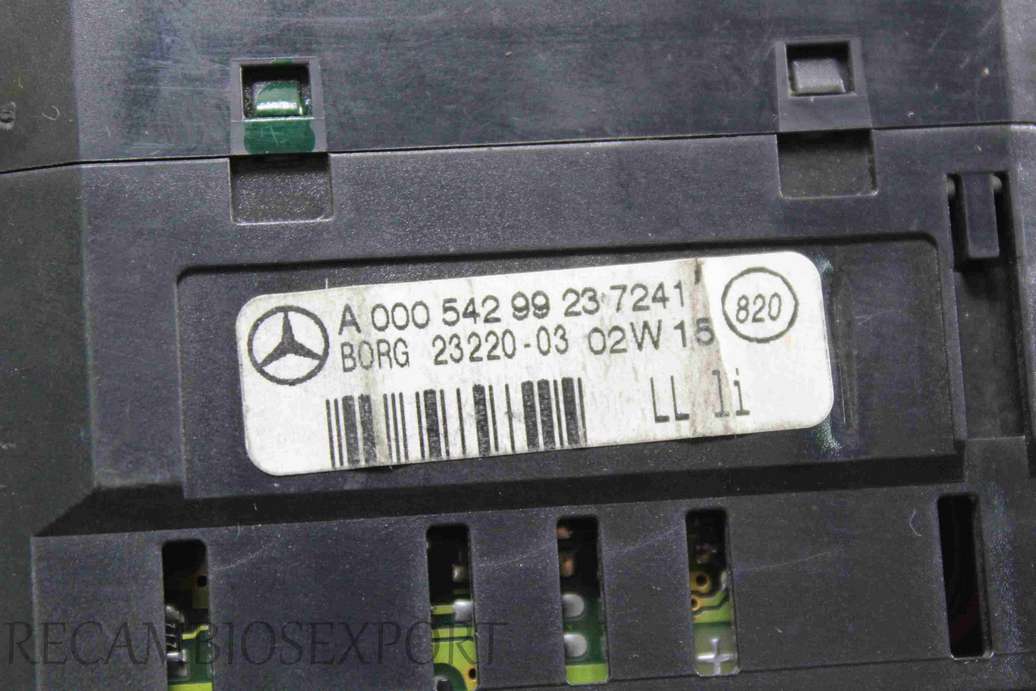 Sensor Mercedes W215 A0005429923 A00054299237241 A 000 542 99 23 7241 Borg 2322003 23220-03 - foto 2