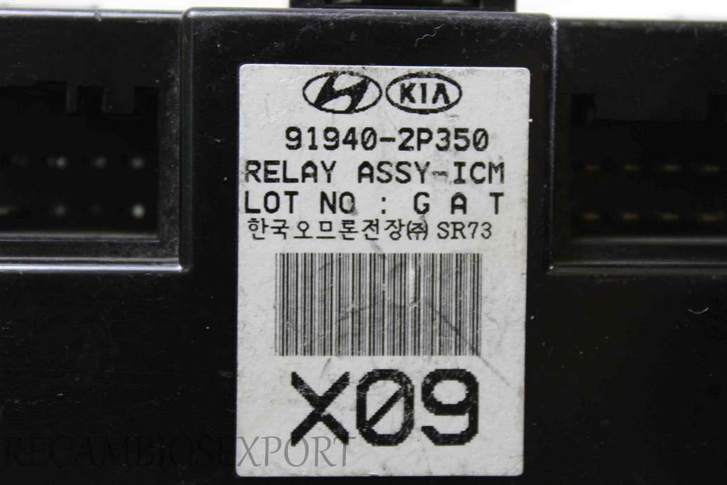 Relé Kia Sorento 919402P350 91940-2P350 ASSY - foto 2