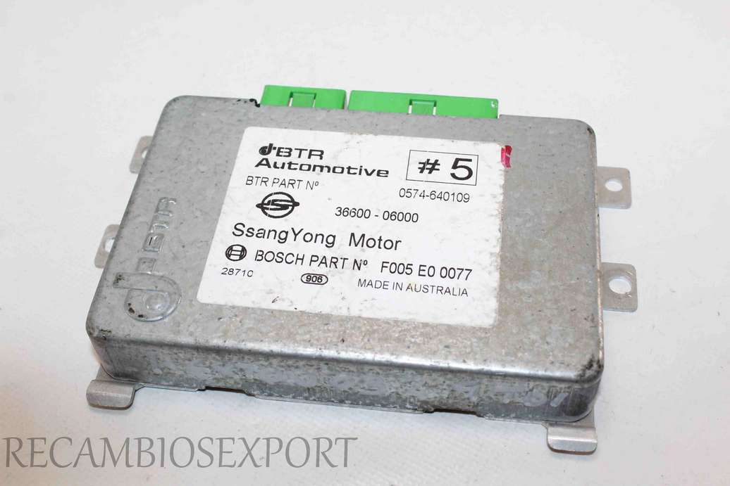 Centralita cambio SsangYong Rexton 3660006000 36600-06000 Bosch F005E00077 F005 E0 0077 0574640109 0574-640109 - foto 1