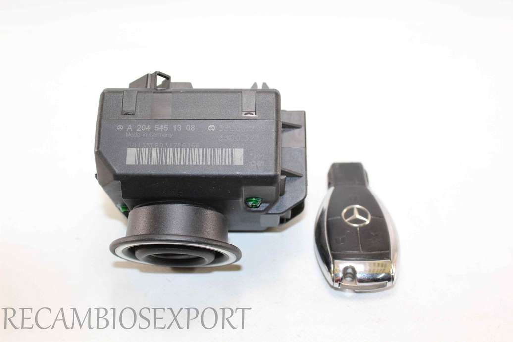 Llave de encendido Mercedes W204 A2045451308 A 204 545 13 08 33003209 3300.3209 33003211 3300.3211 - foto 2