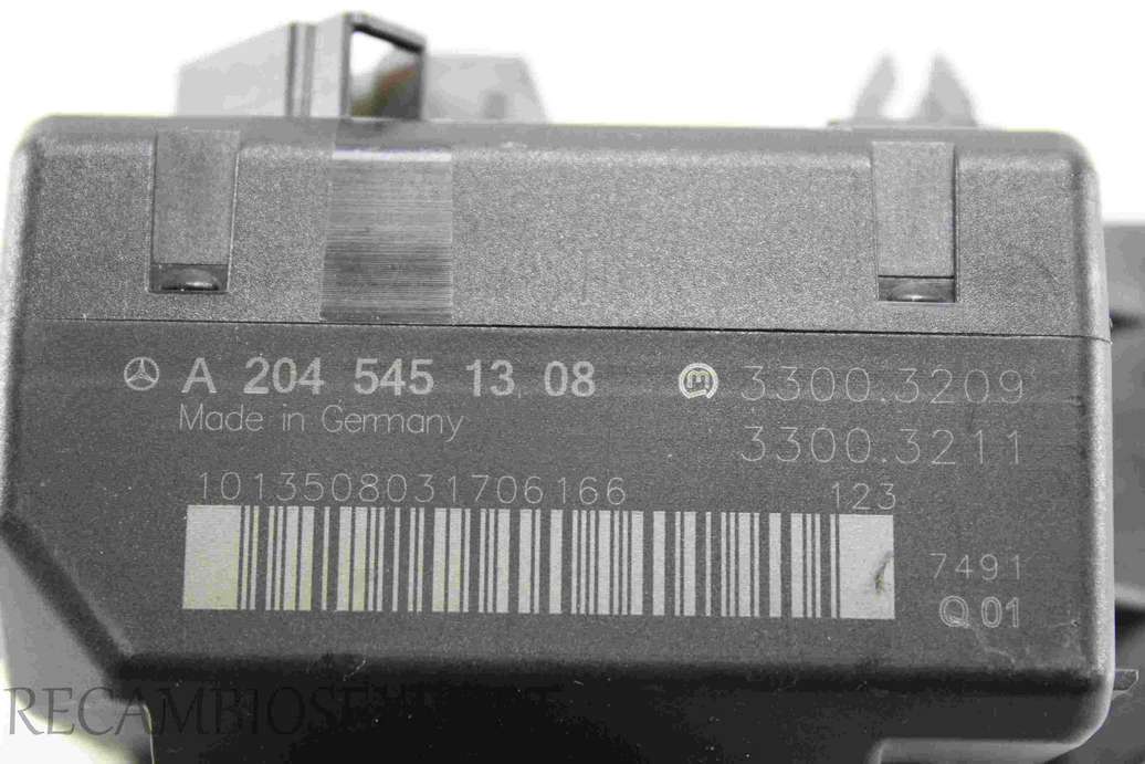 Llave de encendido Mercedes W204 A2045451308 A 204 545 13 08 33003209 3300.3209 33003211 3300.3211 - foto 3