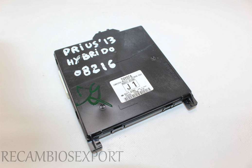 Centralita de control Toyota Prius 8922147280 89221-47280 50116780 5011-6780 J1 Multiplex Network - foto 1