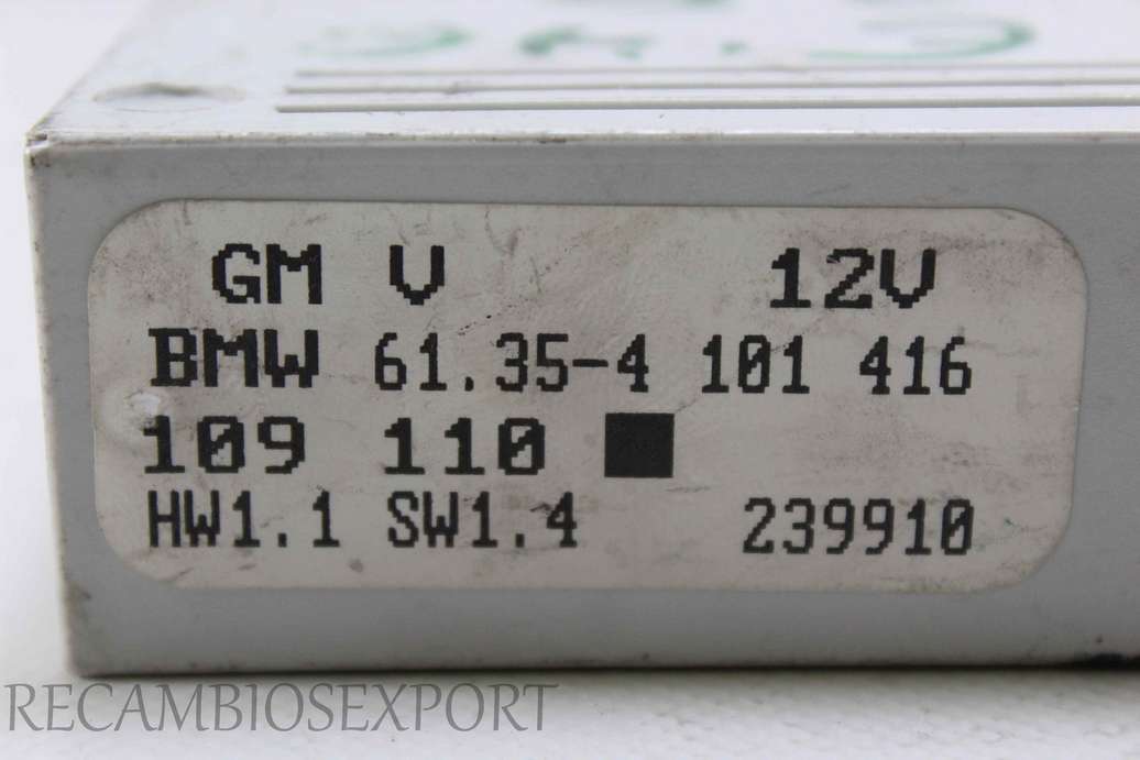 Modulo control BMW E46 61354101416 61.35-4 101 416 - foto 2