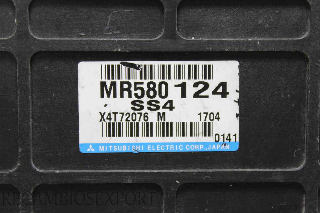 Modulo de control Mitsubishi Shogun Pajero MR580124 MR580 124 X4T72076M X4T72076 M - foto 2