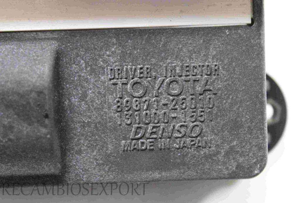 Centralita de control de inyección Toyota Hilux 8987125010 89871-25010 1310001551 131000-1551 Denso - foto 2