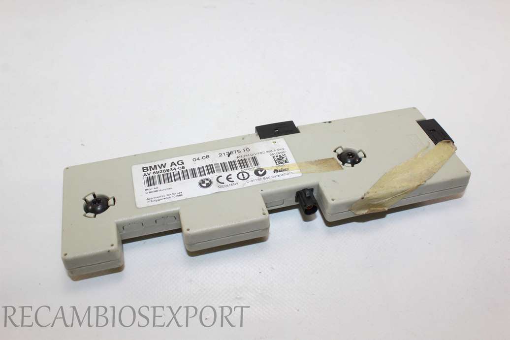 Amplificador de antena BMW E53 E90 21367510 AV692893408 AV 6928934-08 - foto 1