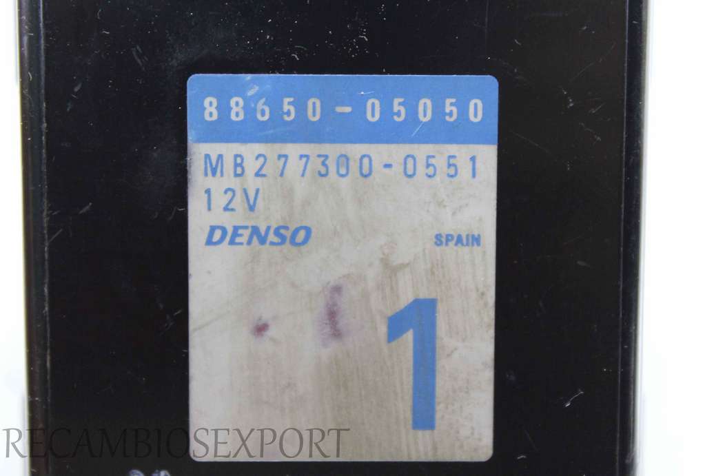 Centralita de control Toyota Avensis 8865005050 88650-05050 MB2773000551 MB277300-0551 Denso - foto 2