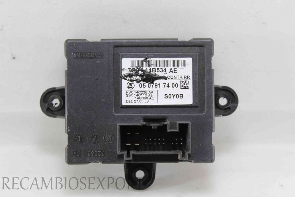 Centralita de control puerta Ford Mondeo Galaxy 7G9T14B534AE 7G9T 14B534 AE LK 0507917400 05 0791 74 00 - foto 1