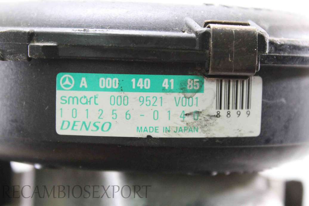 Bomba de aire Smart Fortwo A0001404185 A 000 140 41 85 DENSO 1012560140 101256-0140 0009521V001 000 9521 V001 - foto 2