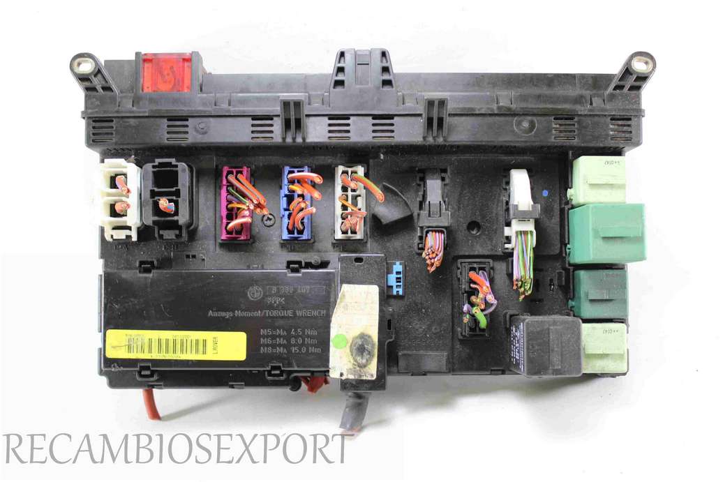 Caja de fusibles BMW E53 X5 8380407 8 380 407 8380409 8 380 409 - foto 1