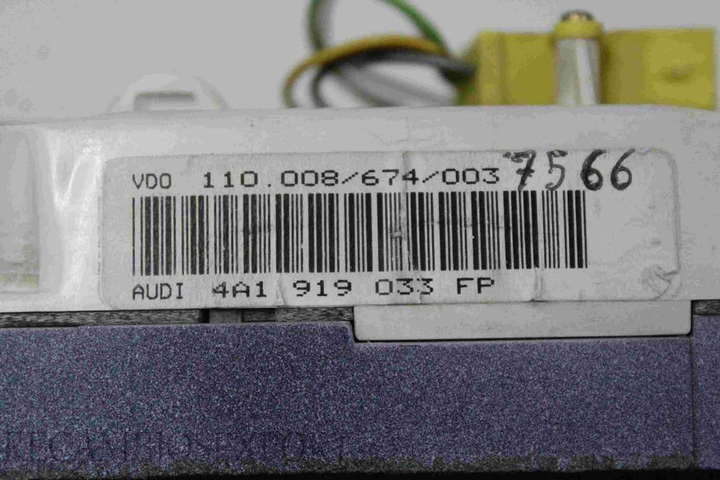 Cuadro de instrumentos Audi A6 C4 100 4A1919033FP 4A1 919 033 FP VDO 110008674003 110.008/674/003 - foto 3