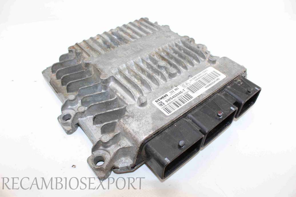 Centralita del motor Peugeot 407 HW9655041480 SW9658345280 Siemens 5WS40204ET 5WS40204E-T SID 803 - foto 1