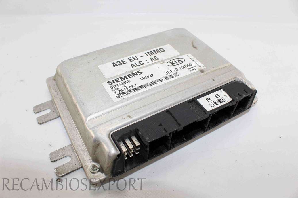Centralita del motor KIA Rio 391102X046 39110-2X046 Siemens 5WY1340C A6 - foto 1