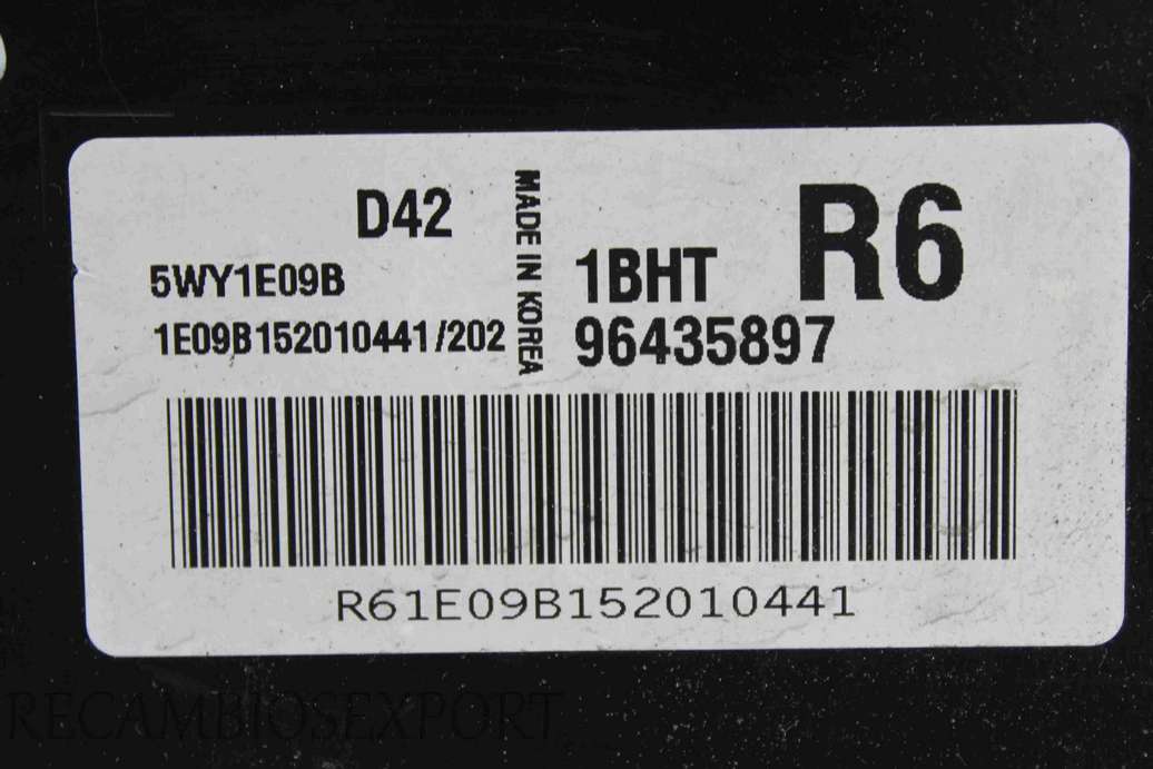 Centralita del motor Daewoo Tacuma 96435897 5WY1E09B - foto 2