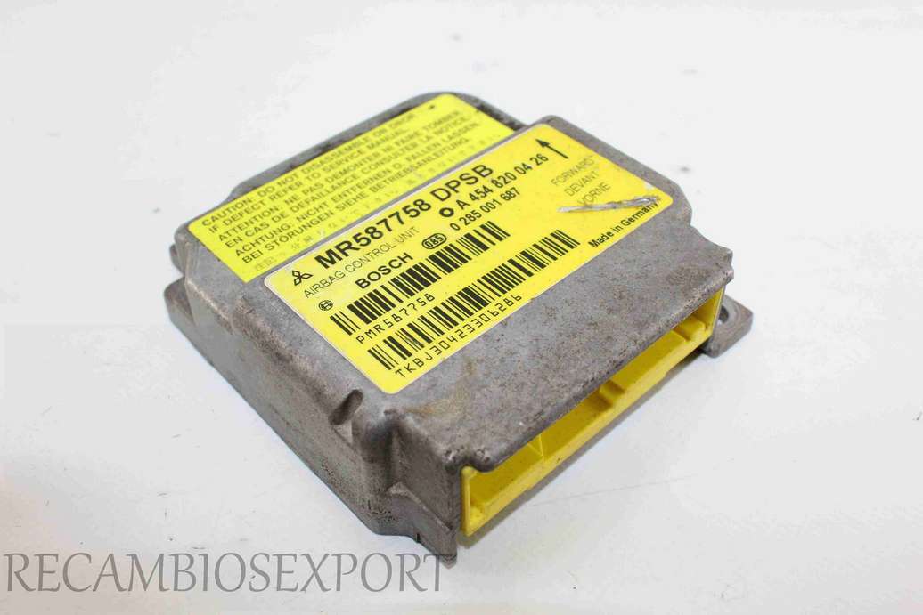 Centralita de airbag Smart For Four A4548200426 A 454 820 04 26 Bosch 0285001687 0 285 001 687 MR587758 DPSB - foto 1