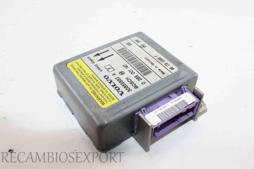 Centralita de airbag Volvo V40 S40 30855882A 30855882 A Bosch 0285001147 0 285 001 147 - foto 1