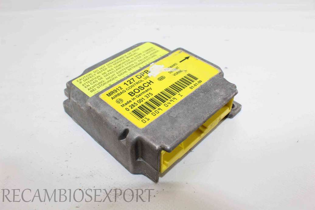 Centralita de airbag Mitsubishi Space MR912127DPB MR912 127 DPB Bosch 0285001375 0 285 001 375 - foto 1
