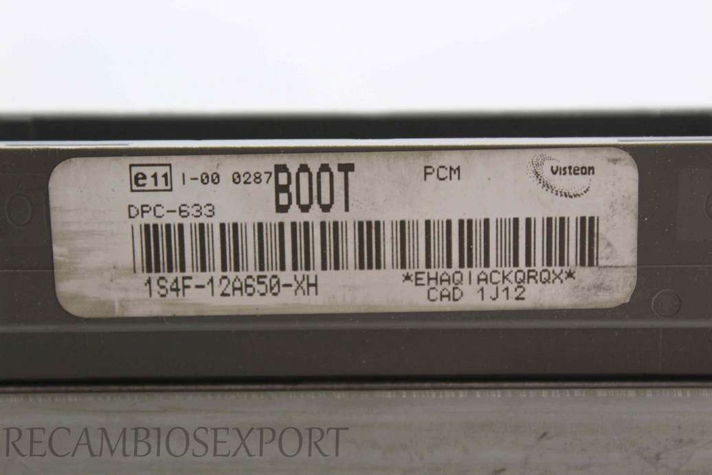 Centralita del motor Ford Focus 1S4F12A650XH 1S4F-12A650-XH DPC-633 BOOT - foto 2