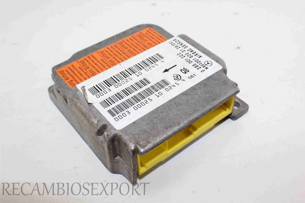 Centralita de airbag Mercedes W168 0018203126 001 820 31 26 Bosch 0285001222 0 285 001 222 - foto 1