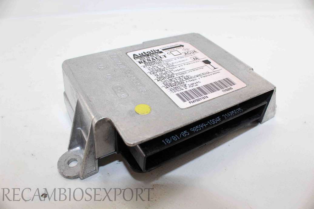 Centralita de airbag Renault Megane 8200481129 AA Autoliv 604289900 604 28 99 00 ACU4 - foto 1