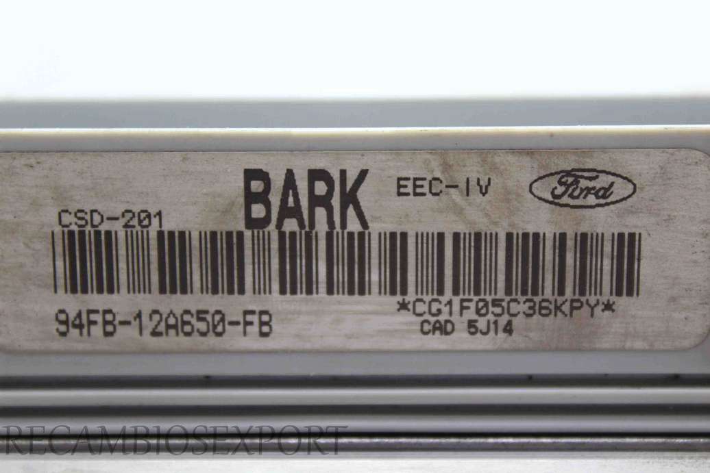 Centralita del motor Ford Fiesta 94FB12A650FB 94FB-12A650-FB BARK - foto 2