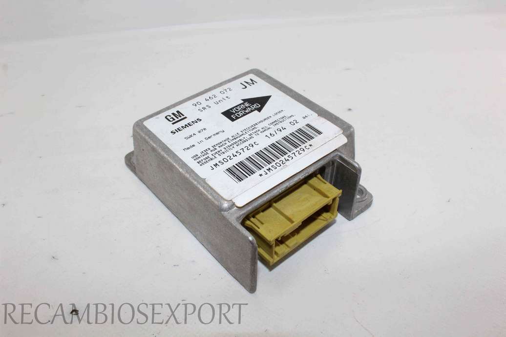 Centralita de airbag  Opel Vectra A 90462072JM 90 462 072 JM Siemens SWK4070 SWK4 070 - foto 1