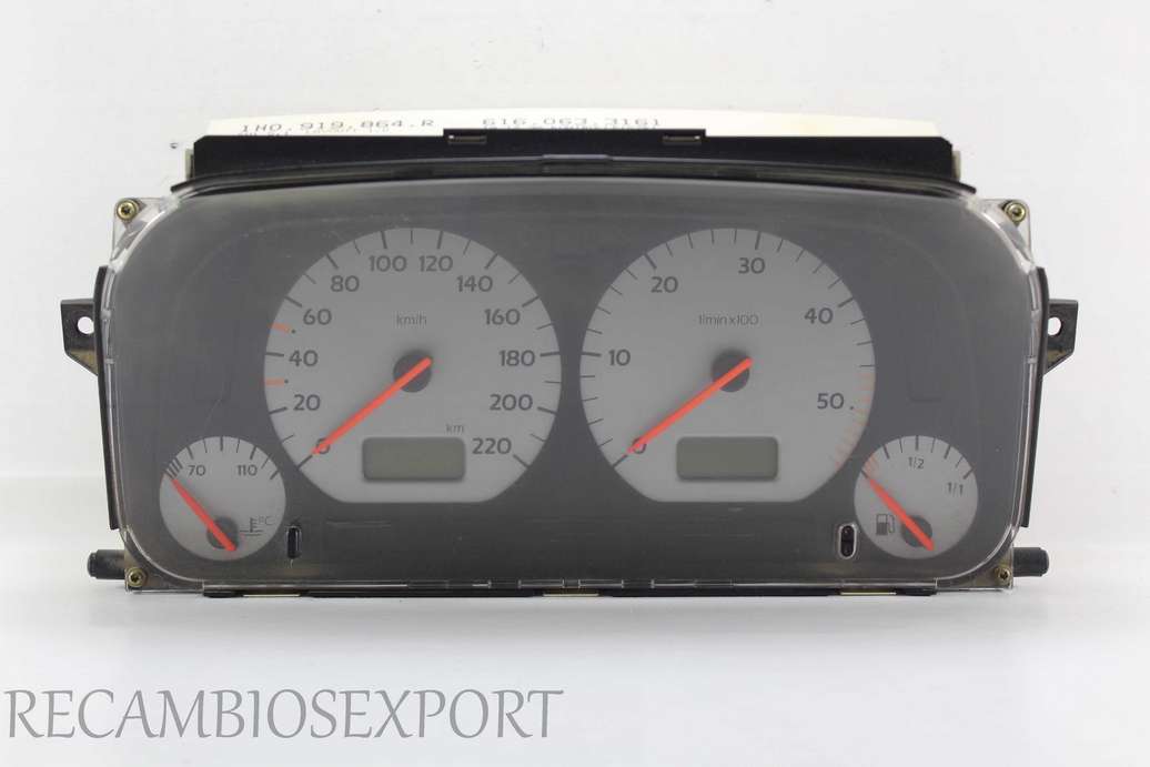 Cuadro de instrumentos VW Golf 3 1H0919864R 1H0 919 864 R 6160633161 616.063.3161 IND 28 - foto 1