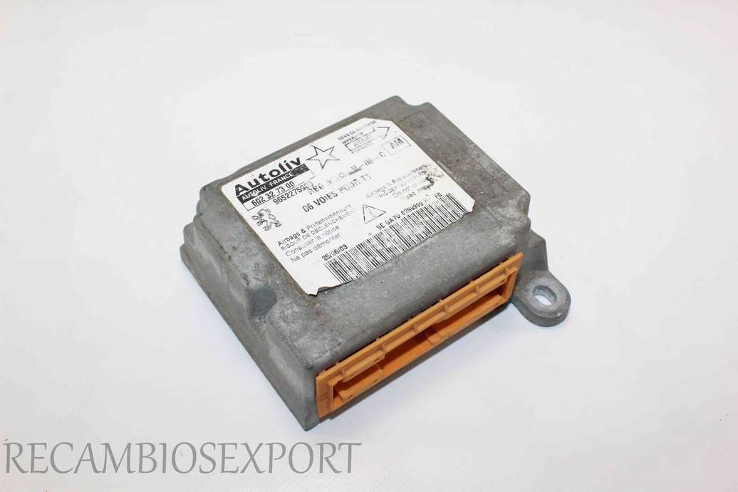 Centralita de airbag Peugeot 206 9652275980 AM Autoliv 602327300 602 32 73 00 - foto 1
