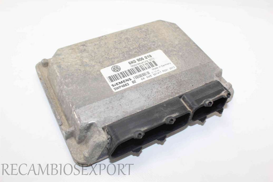 Centralita del motor Seat Ibiza 6K0906019 6K0 906 019 Siemens SWP488302 SWP4883 02 - foto 1