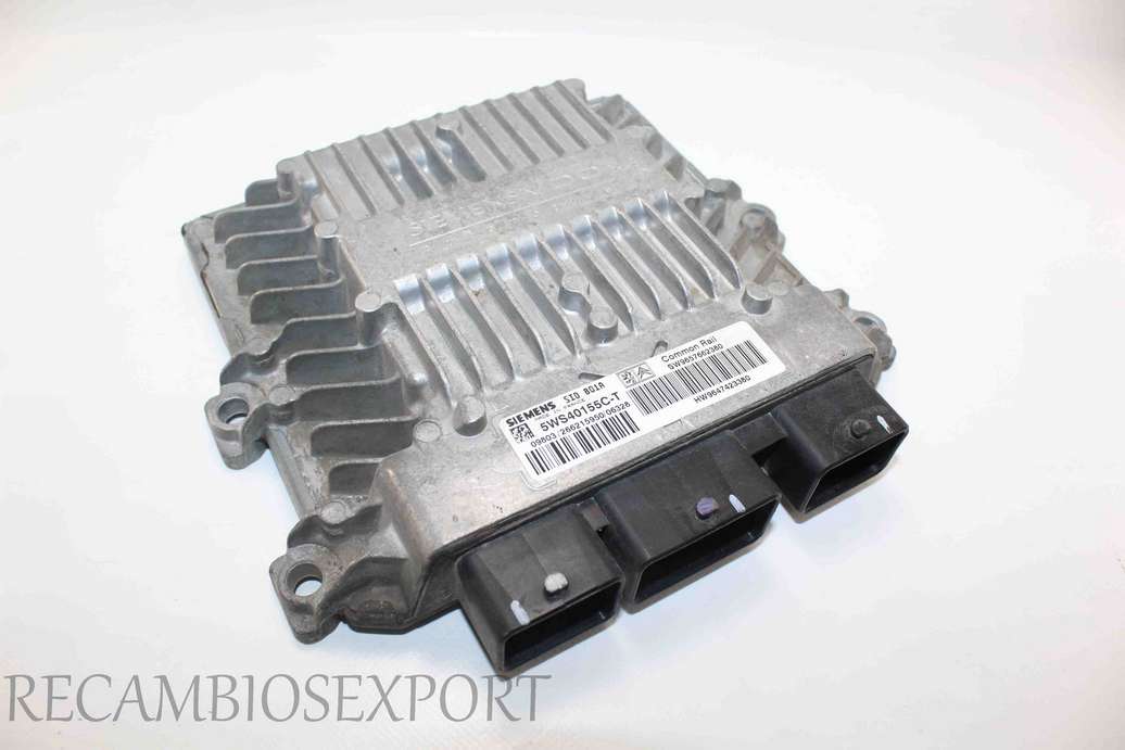 Centralita del motor Peugeot Partner Citroen Berlingo SW9657662380 9657662380 HW9647423380 HW 9647423380 Siemens 5WS40155C-T - foto 1