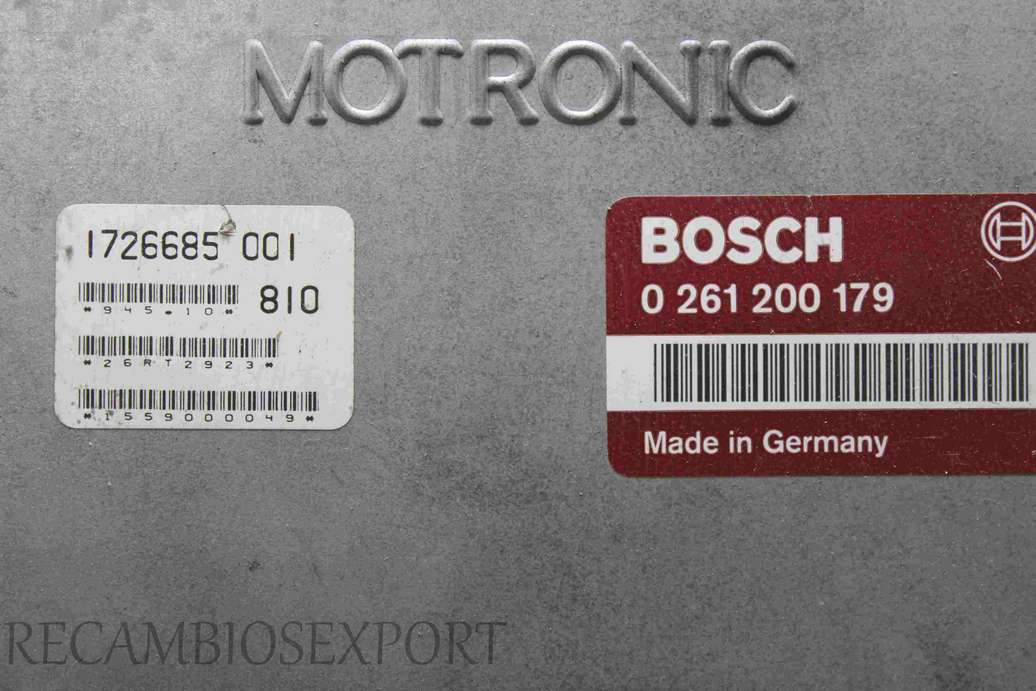 Centralita del motor BMW E34 E28 Bosch 0261200179 0 261 200 179 - foto 2