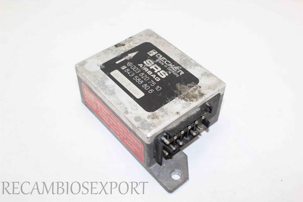 Centralita de airbag Mercedes W201 W124  0038207510 003 820 75 10 843588806 843 588 806 - foto 1