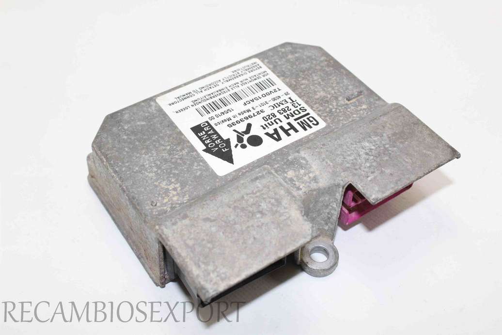 Centralita de airbag Opel Corsa D 13283820 13 283 820 Temic 327963935 SDM UNIT - foto 1