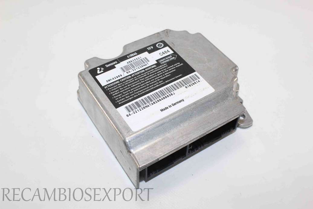 Centralita de airbag Fiat Stilo 46835521 Siemens 5WK42969 - foto 1