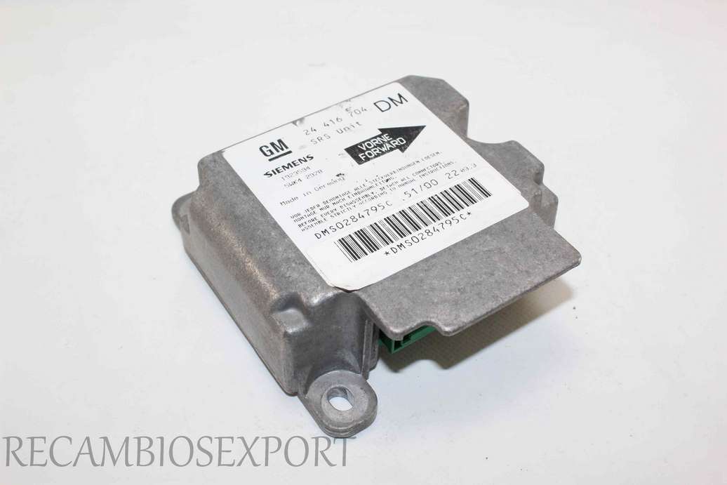 Centralita de airbag Opel Zafira 24416704 24 416 704 24416704DM Siemens 5WK42978 5WK4 2978 - foto 1